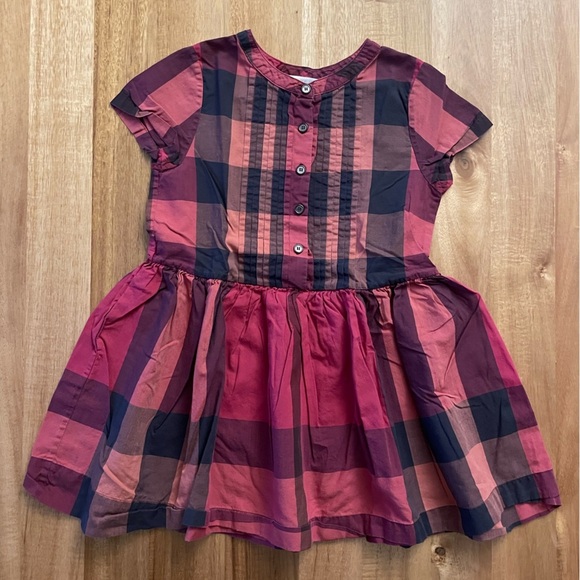 Burberry Other - Burberry Plaid Dress 5Y 110cm